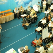 Experts gather at the Blue Planet Pavilion for the MFF workshop on coastal resilience 